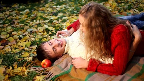 Couple in love. composite Stock Footage 71043506