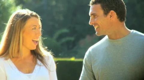 Couple in Love Stock Footage 523370