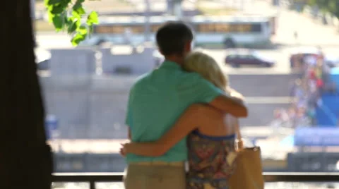 Couple in love Stock Footage 41156642