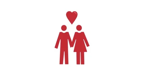 Couple in love Stock Footage 80680593