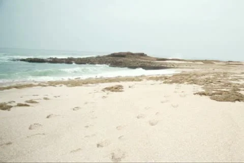 Couple in love having fun on the beach Stockbeeldmateriaal 10839892