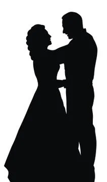 Couple in love Stock Illustration