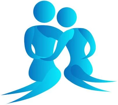 Couple love Stock Illustration