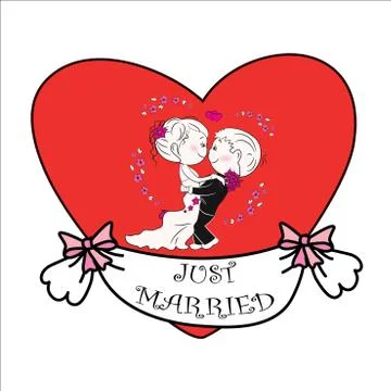 Couple in love Stock Illustration