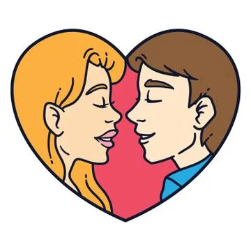 Couple love. Stock Illustration