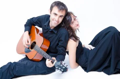 Couple of lovers Stock Photos
