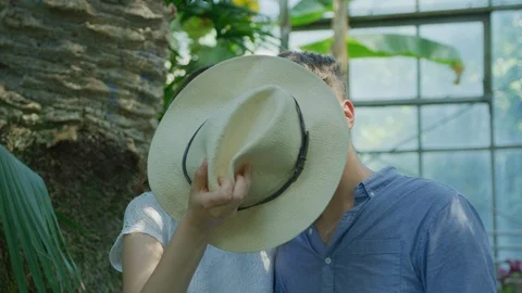 Couple making funny faces Stock Footage 99964278