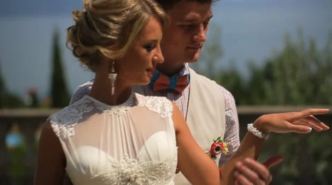 The couple in the park Stock Footage 56502965