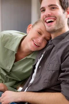 Couple portrait Stock Photos