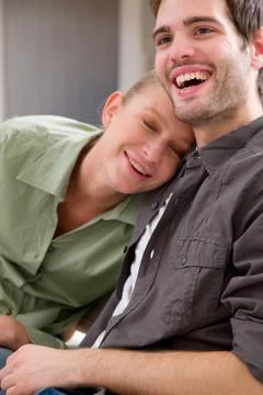 Couple portrait Stock Photos