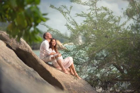 Couple portrait Stock Photos