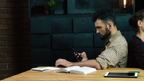 Couple problems concept Stock Footage 92138911