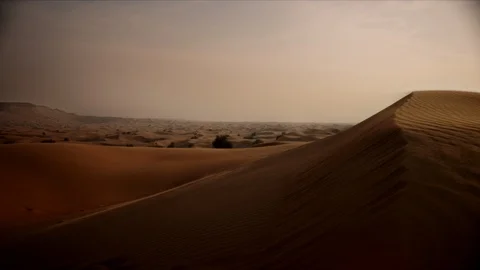Couple relaxing at desert. Stock Footage 119388426