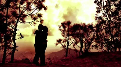 Couple romantic Stock Footage 8969089