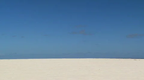 Couple running on sand Stock Footage 133494