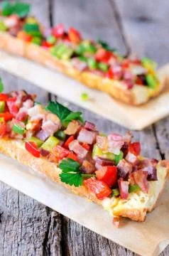 Couple of sandwich Stock Photos