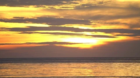 Couple sea kayaking at sunset Stock Footage 83362802