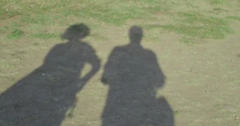 Couple shadows Stock Footage 262751065
