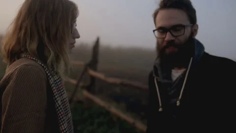 Couple shouting and cussing each other Stock Footage 72920328