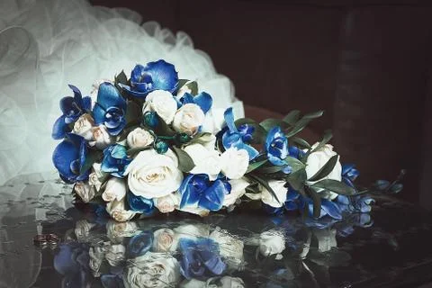 The couple signed their first document Stock Photos