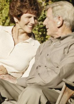 Couple Sitting Stock Photos