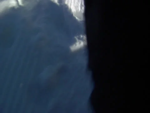 Couple Skating in the Snow Stock Footage 23048586