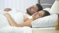 The couple sleeping in the bed 4k or 4k+ Resolution