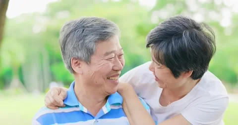 Couple smile to each other Video stock 142777023