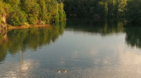 Naked Swomen Swimming Stock Video Footage | Royalty Free Naked Swomen