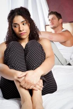 Couple in trouble Stock Photos
