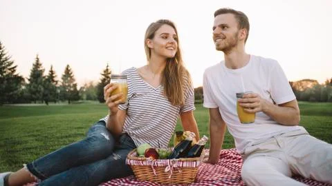 Couple on vacation Stock Photos