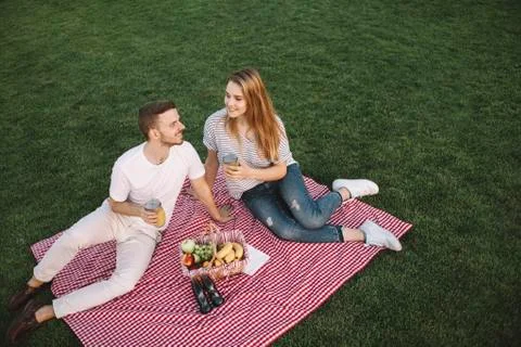Couple on vacation Stock Photos