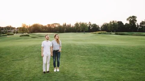 Couple on vacation Stock Photos
