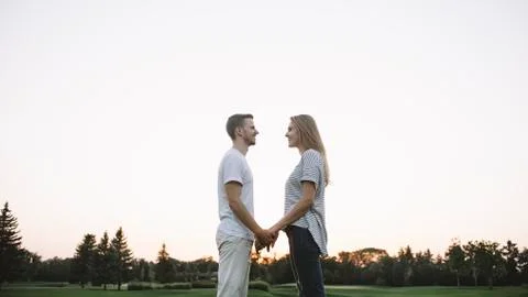 Couple on vacation Stock Photos