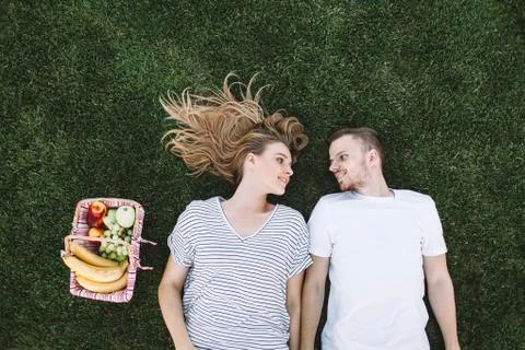 Couple on vacation Stock Photos