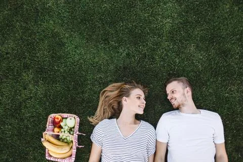 Couple on vacation Foto stock