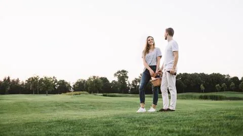 Couple on vacation Stock Photos