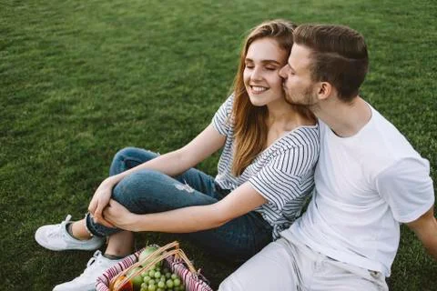 Couple on vacation Stock Photos