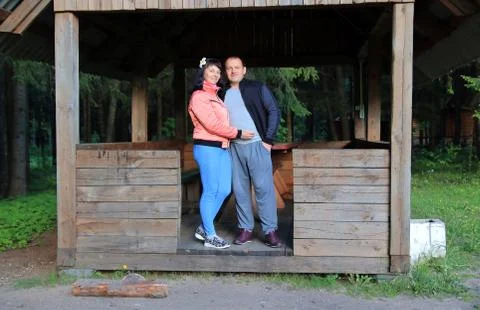 Couple on vacation Stock Photos