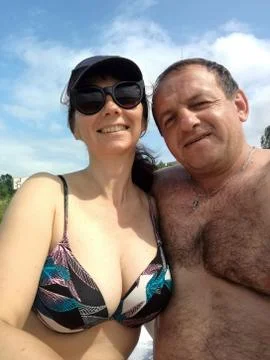 Couple on vacation Stock Photos