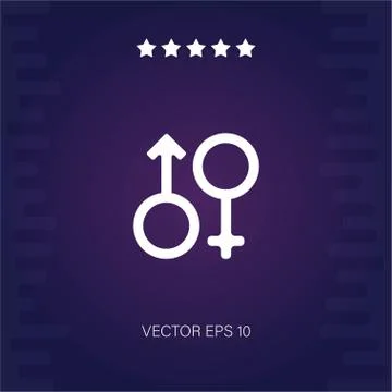 Couple vector icon Stock Illustration