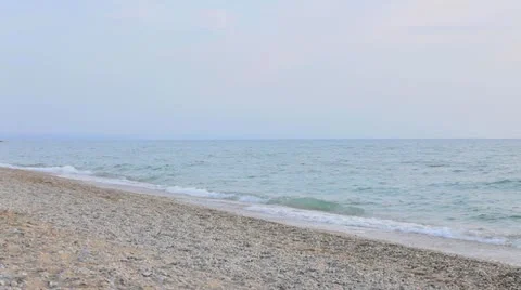Couple Walking Along The Beach Stock-Footage 22277168