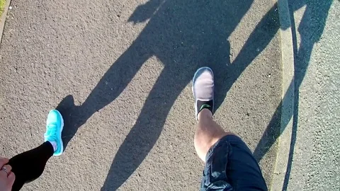 Couple Walking  Stock Footage 75077862