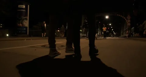 Couple walking Stock Footage 221846621