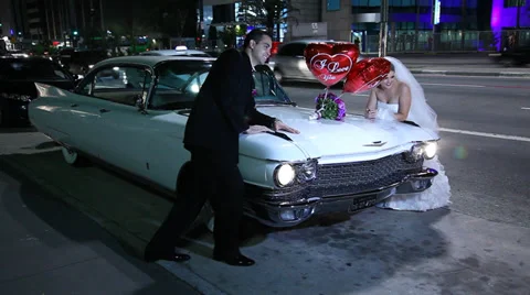 A couple in wedding night Видео 28722139