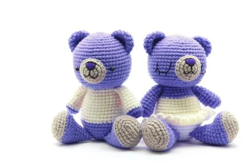 Couples bear doll Stock Photos