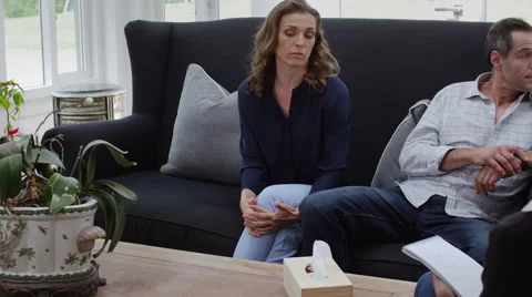 Couples counseling therapy Stock Footage 55656641