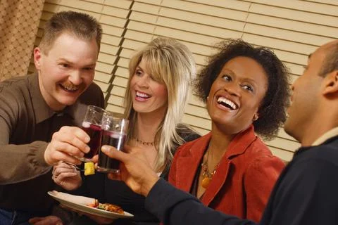 Couples Night Out Stock Photos