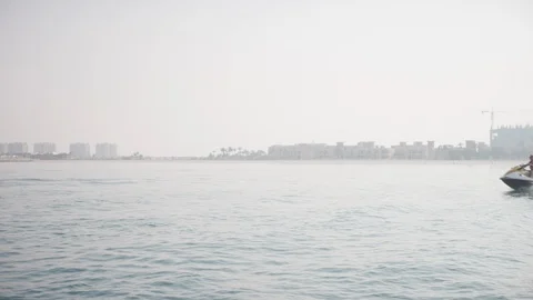 Couples riding jet ski. Stock Footage 119395506
