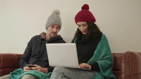 Couples sitting and different people playing notebooks and mobile phones Stock Footage 146852605